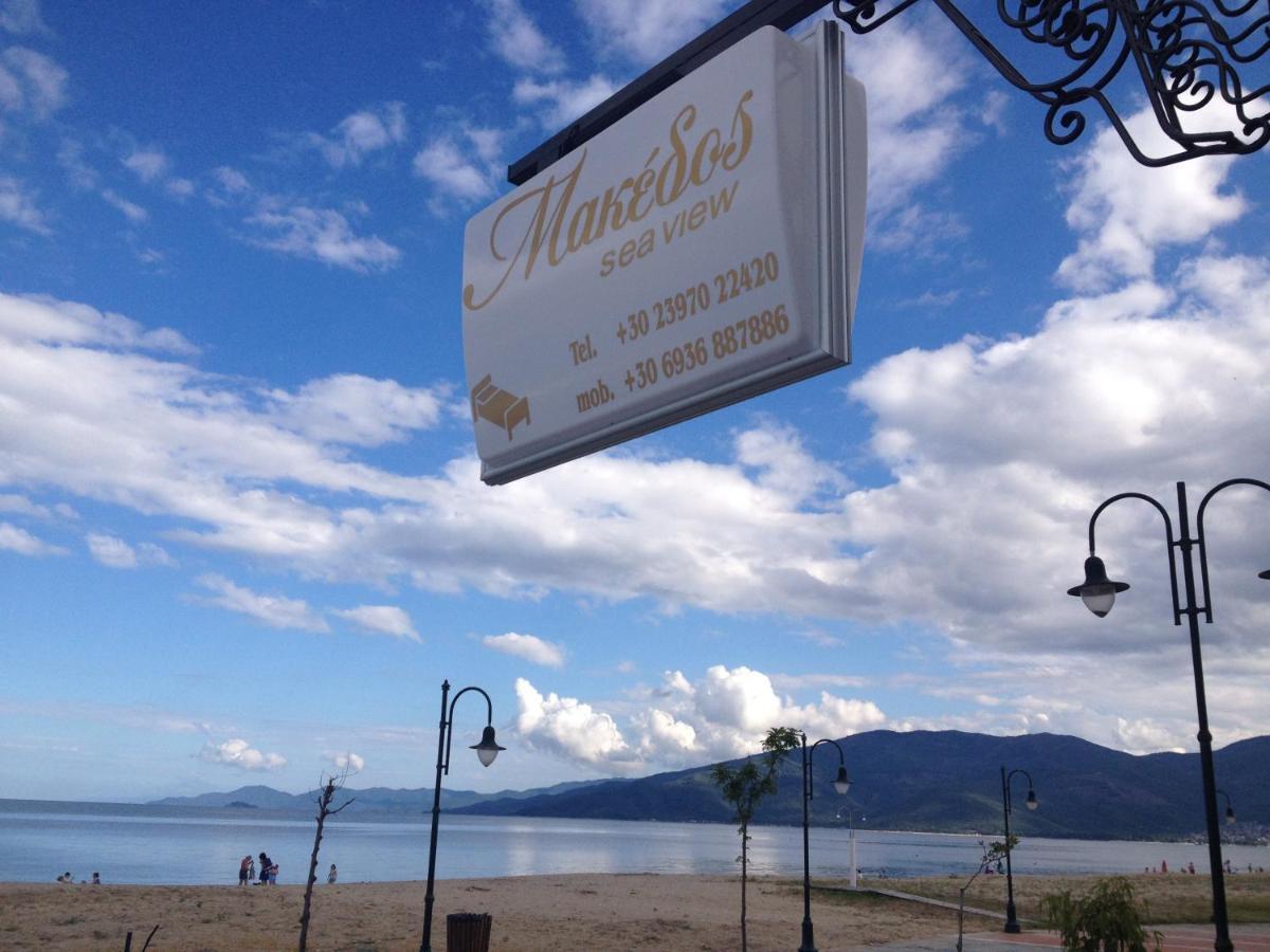 Makedos Sea View Apartment Vrasná Екстериор снимка