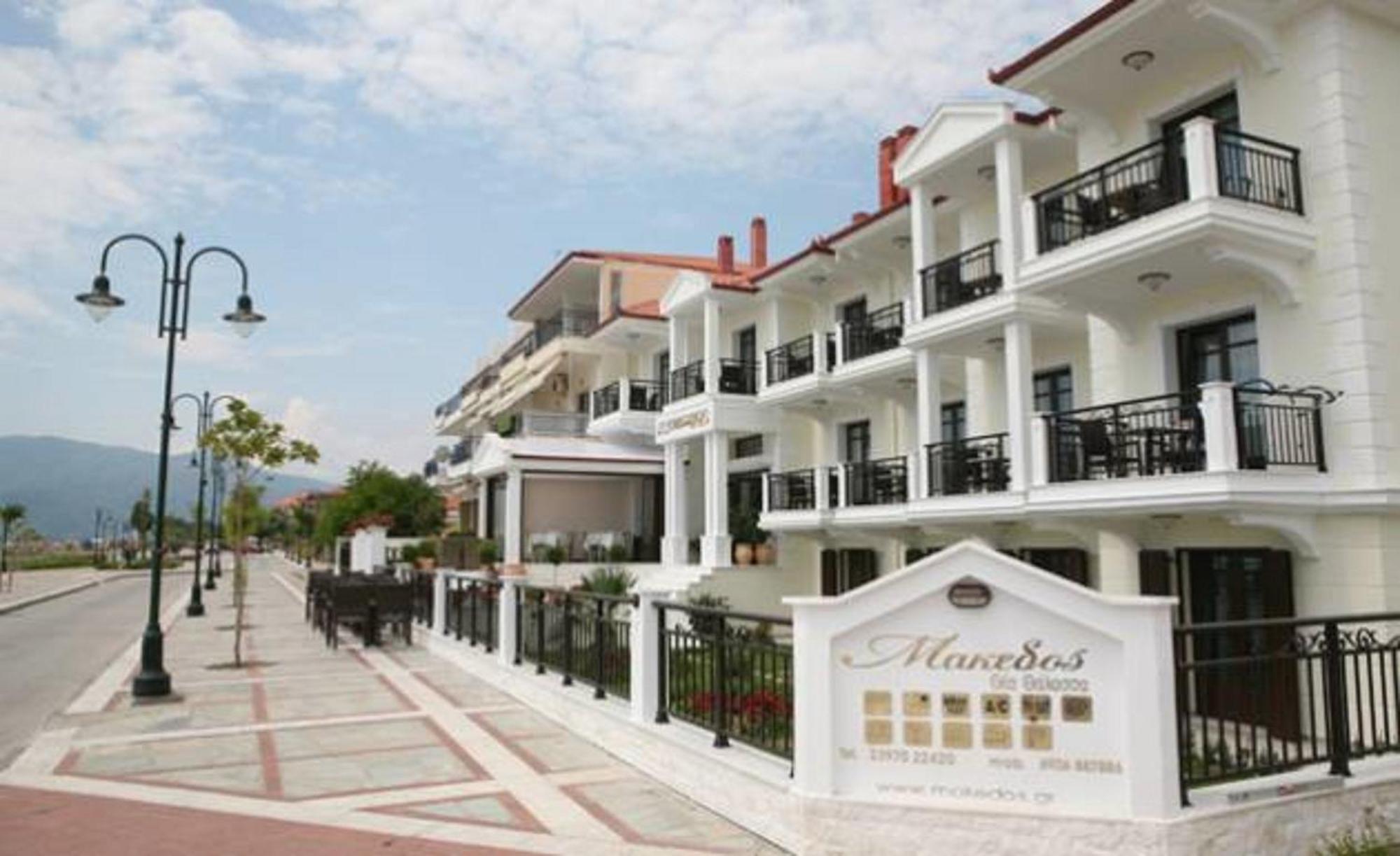 Makedos Sea View Apartment Vrasná Екстериор снимка